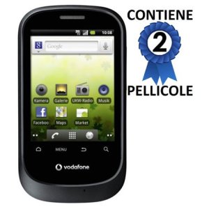 PELLICOLA PROTEGGI DISPLAY VODAFONE 858 CONFEZIONE 2 PEZZI