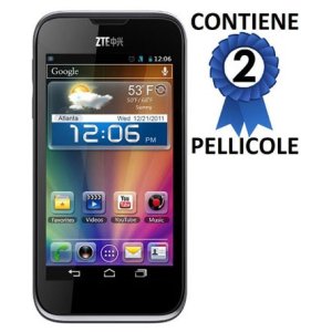 PELLICOLA PROTEGGI DISPLAY ZTE GRAND X CONFEZIONE 2 PEZZI