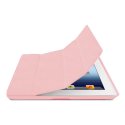 CUSTODIA COVER RIGIDA CON COPERTURA SLIM PIEGHEVOLE per APPLE IPAD MINI 3, IPAD MINI 2, IPAD MINI COLORE ROSA