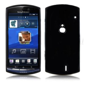 CUSTODIA GEL TPU SILICONE LUCIDA per SONY MT11i XPERIA NEO V, MT15i XPERIA NEO COLORE NERO