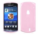 CUSTODIA GEL TPU SILICONE LUCIDA per SONY MT11i XPERIA NEO V, MT15i XPERIA NEO COLORE ROSA