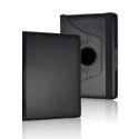 CUSTODIA BOOK PELLE GIREVOLE CON STAND per ASUS GOOGLE NEXUS 7 POLLICI 7" COLORE NERO