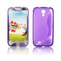 CUSTODIA GEL TPU SILICONE DOUBLE per SAMSUNG I9500 GALAXY S4, I9505, I9502 COLORE VIOLA