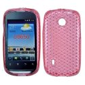 CUSTODIA GEL TPU SILICONE SEMI-RIGIDA per HUAWEI SONIC U8650, SONIC 2 U8661 COLORE ROSA