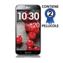 PELLICOLA PROTEGGI DISPLAY LG OPTIMUS G PRO E985, E980, E986, F240, L-04E CONFEZIONE 2 PEZZI