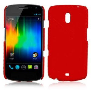 CUSTODIA GEL TPU SILICONE LUCIDA per SAMSUNG I9250 GALAXY NEXUS COLORE ROSSO