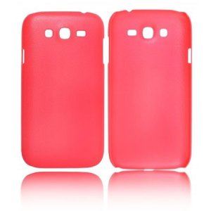 CUSTODIA BACK RIGIDA per SAMSUNG I9300 GALAXY S3, I9300i GALAXY S3 NEO COLORE ROSA PLASTIFICATO EFFETTO PELLE