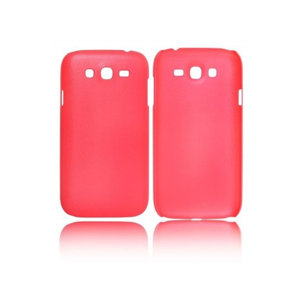 CUSTODIA BACK RIGIDA per SAMSUNG I9300 GALAXY S3, I9300i GALAXY S3 NEO COLORE ROSA PLASTIFICATO EFFETTO PELLE