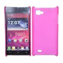 CUSTODIA BACK RIGIDA SLIM DA 0,35mm per LG P880 OPTIMUS 4X HD COLORE ROSA