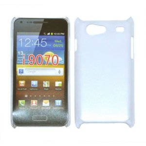 CUSTODIA BACK RIGIDA SLIM DA 0,35mm per SAMSUNG I9070 GALAXY ADVANCE S COLORE BIANCO