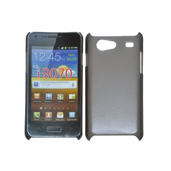 CUSTODIA BACK RIGIDA SLIM DA 0,35mm per SAMSUNG I9070 GALAXY ADVANCE S COLORE NERO