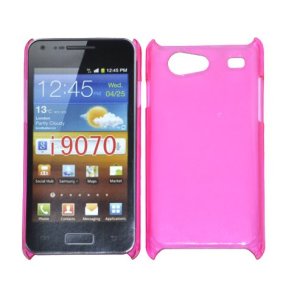 CUSTODIA BACK RIGIDA SLIM DA 0,35mm per SAMSUNG I9070 GALAXY ADVANCE S COLORE ROSA