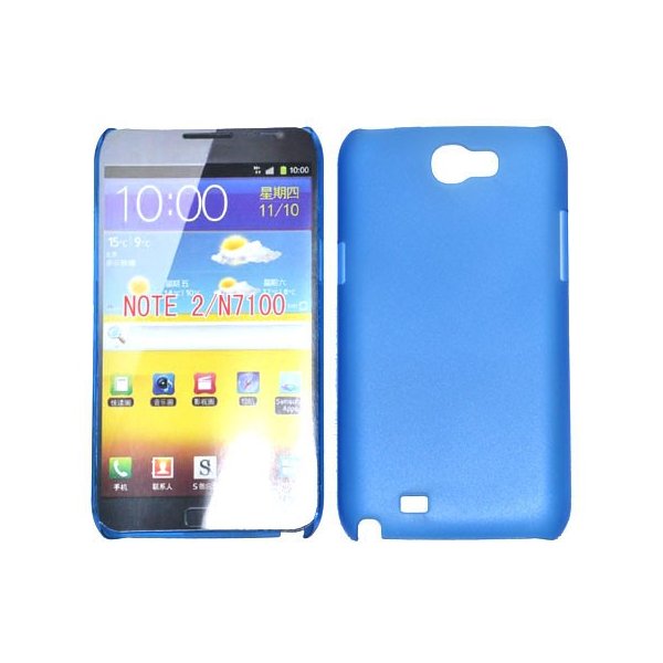 CUSTODIA BACK RIGIDA SLIM DA 0,35mm per SAMSUNG N7100 GALAXY NOTE2, N7105 COLORE BLU