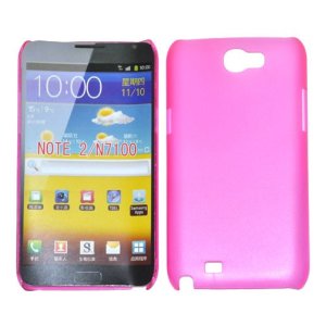 CUSTODIA BACK RIGIDA SLIM DA 0,35mm per SAMSUNG N7100 GALAXY NOTE2, N7105 COLORE ROSA