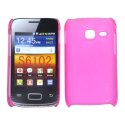 CUSTODIA BACK RIGIDA SLIM DA 0,35mm per SAMSUNG S6102 GALAXY Y DUOS COLORE ROSA