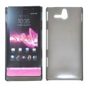 CUSTODIA BACK RIGIDA SLIM DA 0,35mm per SONY XPERIA U ST25I COLORE NERO