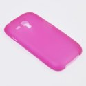 CUSTODIA BACK RIGIDA SLIM DA 0,35mm per SAMSUNG I8190 GALAXY S3 MINI, I8200 GALAXY S3 MINI VE COLORE ROSA