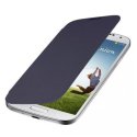 CUSTODIA ORIZZONTALE FLIP COVER per SAMSUNG I9500 GALAXY S4, I9505, I9502 COLORE BLU