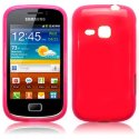 CUSTODIA GEL TPU SILICONE LUCIDA per SAMSUNG S6500 GALAXY MINI 2 COLORE FUCSIA