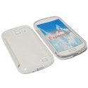 CUSTODIA GEL TPU SILICONE per SAMSUNG I8730 GALAXY EXPRESS COLORE BIANCO