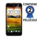 PELLICOLA PROTEGGI DISPLAY HTC BUTTERFLY X920E DELUXE CONFEZIONE 2 PEZZI