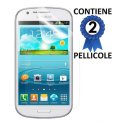 PELLICOLA PROTEGGI DISPLAY SAMSUNG I8730 GALAXY EXPRESS CONFEZIONE 2 PEZZI