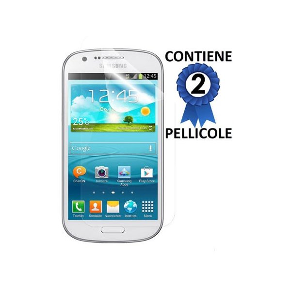 PELLICOLA PROTEGGI DISPLAY SAMSUNG I8730 GALAXY EXPRESS CONFEZIONE 2 PEZZI