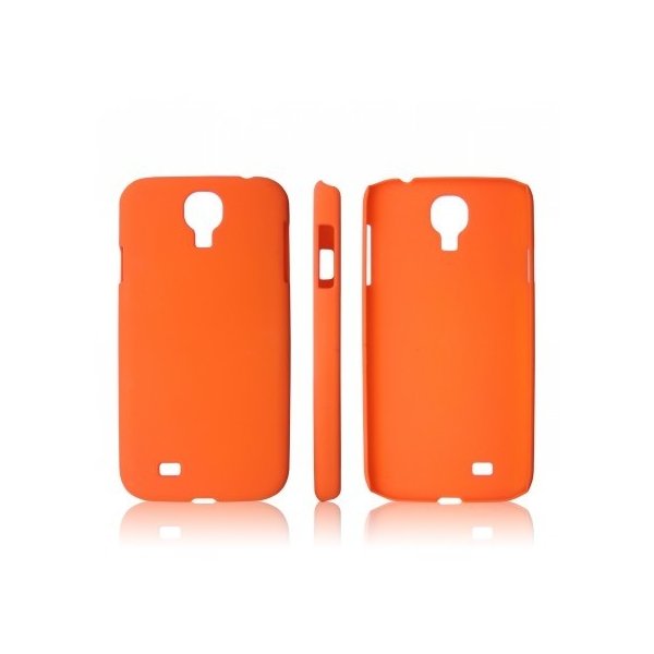 CUSTODIA BACK RIGIDA per SAMSUNG I9500 GALAXY S4, I9505, I9502 COLORE ARANCIONE