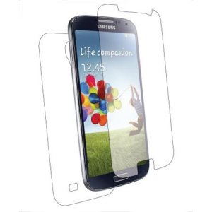 PELLICOLA PROTEGGI DISPLAY SAMSUNG I9500 GALAXY S4, I9505, I9502 FRONTE-RETRO