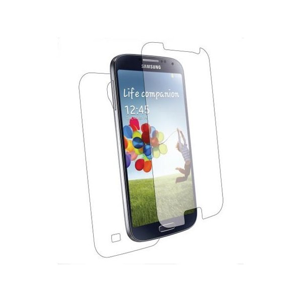 PELLICOLA PROTEGGI DISPLAY SAMSUNG I9500 GALAXY S4, I9505, I9502 FRONTE-RETRO