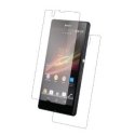 PELLICOLA PROTEGGI DISPLAY SONY XPERIA Z LT36I, L36H, C6603 FRONTE-RETRO