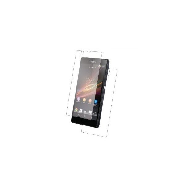 PELLICOLA PROTEGGI DISPLAY SONY XPERIA Z LT36I, L36H, C6603 FRONTE-RETRO