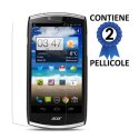 PELLICOLA PROTEGGI DISPLAY ACER CloudMobile S500, POLLICI 4,3" CONFEZIONE 2 PEZZI