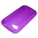 CUSTODIA GEL TPU SILICONE per ZTE V970 GRAND X, U970 COLORE VIOLA