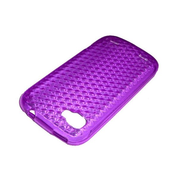 CUSTODIA GEL TPU SILICONE per ZTE V970 GRAND X, U970 COLORE VIOLA