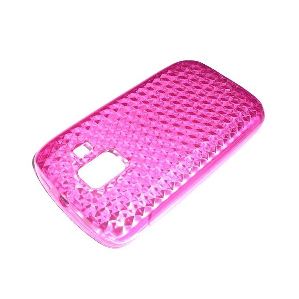 CUSTODIA GEL TPU SILICONE per HUAWEI ASCEND Y200, U8655 COLORE ROSA