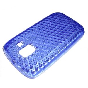 CUSTODIA GEL TPU SILICONE per HUAWEI ASCEND Y200, U8655 COLORE BLU