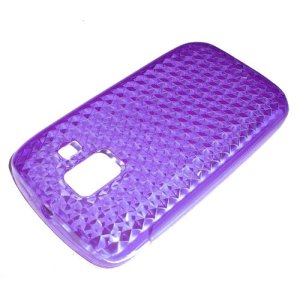 CUSTODIA GEL TPU SILICONE per HUAWEI ASCEND Y200, U8655 COLORE VIOLA