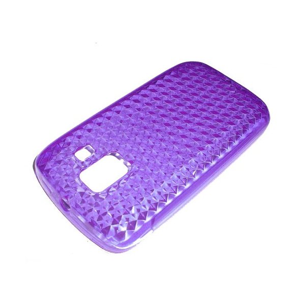 CUSTODIA GEL TPU SILICONE per HUAWEI ASCEND Y200, U8655 COLORE VIOLA