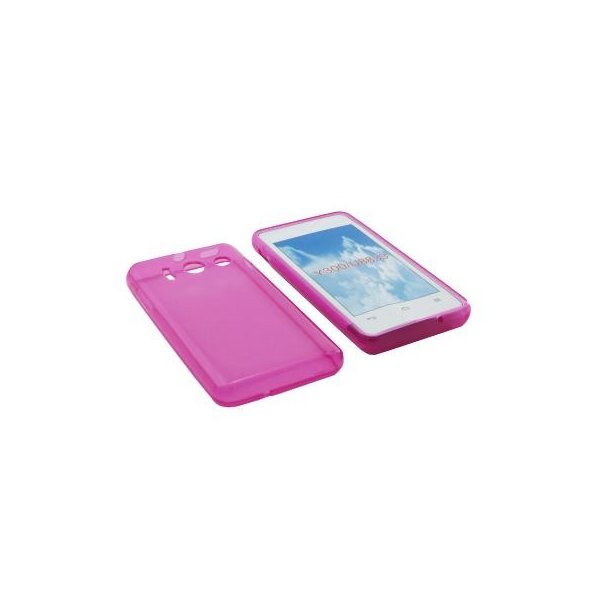 CUSTODIA GEL TPU SILICONE per HUAWEI ASCEND Y300, U8833 COLORE ROSA