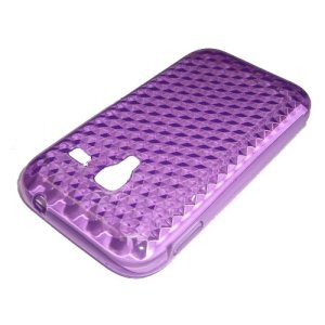 CUSTODIA GEL TPU SILICONE per SAMSUNG S7500 GALAXY ACE PLUS COLORE VIOLA