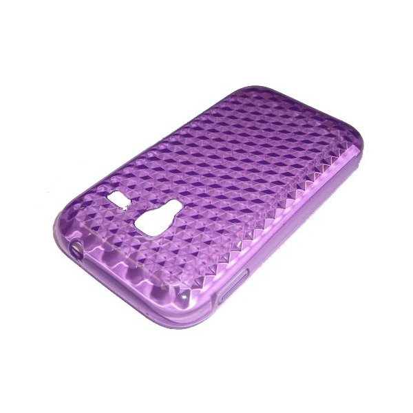 CUSTODIA GEL TPU SILICONE per SAMSUNG S7500 GALAXY ACE PLUS COLORE VIOLA