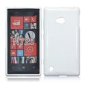 CUSTODIA GEL TPU SILICONE LUCIDA per NOKIA LUMIA 720 COLORE BIANCO