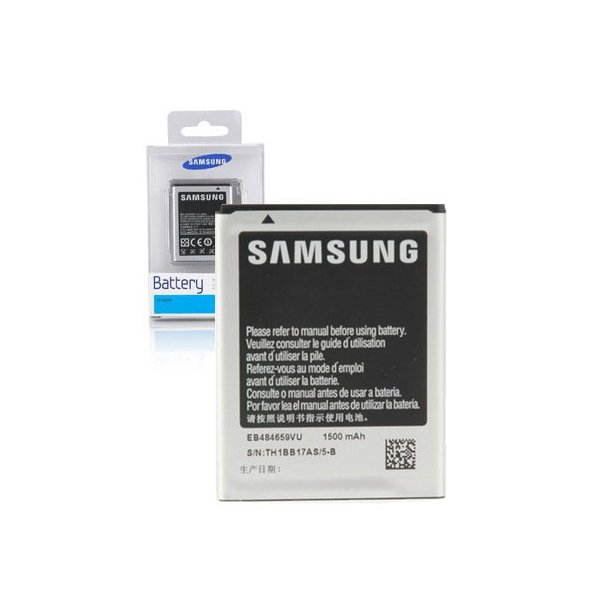 BATTERIA ORIGINALE SAMSUNG EB484659VUCSTD per I8350 OMNIA W, I8150 GALAXY W 1500mAh LI-ION BLISTER SEGUE COMPATIBILITA'..