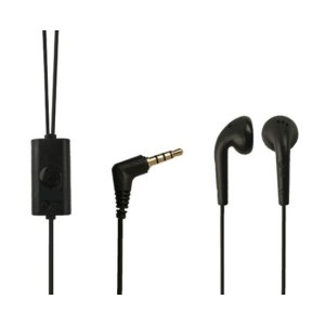 AURICOLARE STEREO con CONNETTORE JACK 3,5mm - TASTO DI RISPOSTA COLORE NERO ORIGINALE LG SGEY0003744 BULK