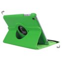 CUSTODIA BOOK PELLE GIREVOLE per APPLE IPAD MINI 3, IPAD MINI 2, IPAD MINI CON STAND COLORE VERDE CHIUSURA CON ELESTICO