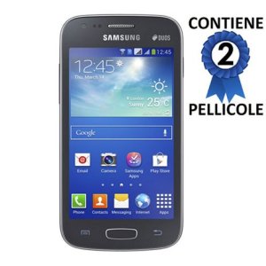 PELLICOLA PROTEGGI DISPLAY SAMSUNG S7270 GALAXY ACE 3, S7275, S7272 CONFEZIONE 2 PEZZI