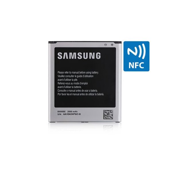 BATTERIA ORIGINALE SAMSUNG B600BE per I9500 GALAXY S4, I9508, I9502, I959 2600 mAh LI-ION CON TECNOLOGIA NFC BULK