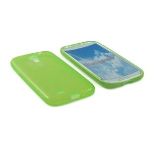 CUSTODIA GEL TPU SILICONE per SAMSUNG I9500 GALAXY S4, I9505, I9502 COLORE VERDE