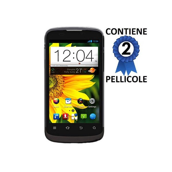 PELLICOLA PROTEGGI DISPLAY ZTE BLADE III CONFEZIONE 2 PEZZI